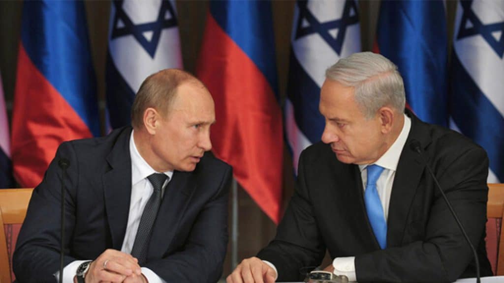Los líderes de Rusia e Israel mantienen una conversación de 50 minutos