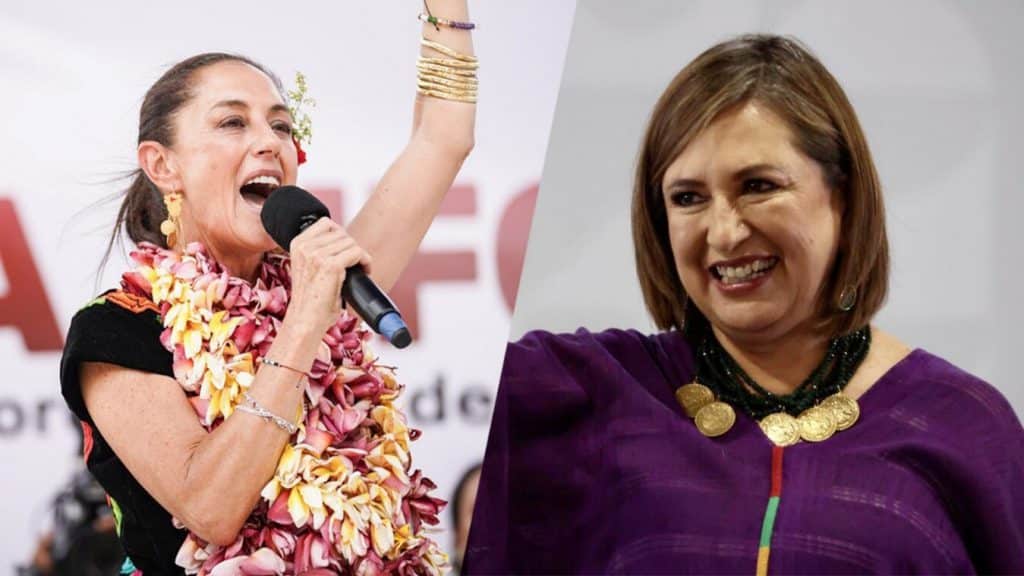 Claudia Sheinbaum y Xóchitl Gálvez quedan solas en la contienda presidencial para 2024.