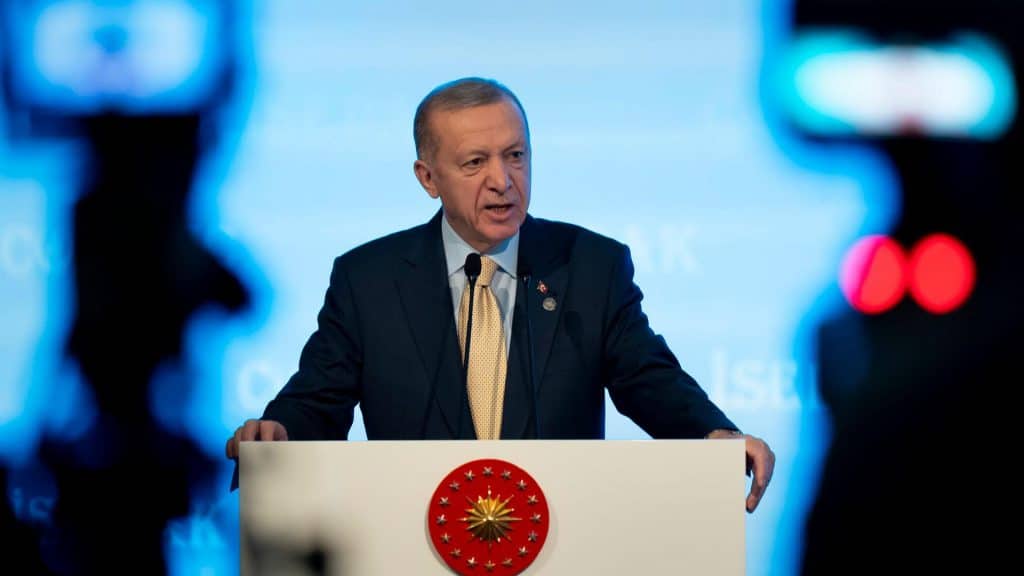 El presidente turco acusa a EEUU de impedir la paz en la Franja de Gaza