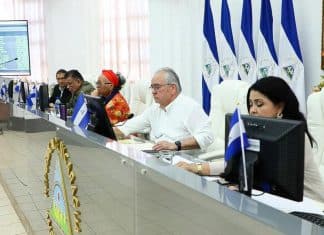 Parlamento de Nicaragua aprueba por unanimidad Ley sobre estructuración del Ministerio del Interior