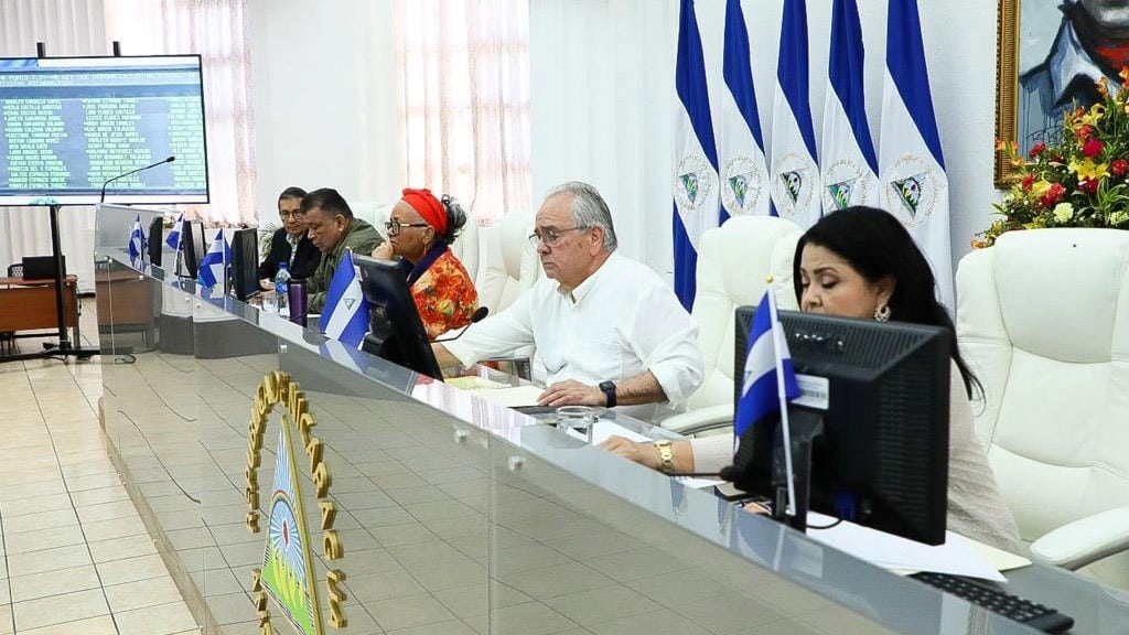 Poder Legislativo de Nicaragua discute y aprueba Ley acerca de la estructuración y funcionamiento del Ministerio del Interior.