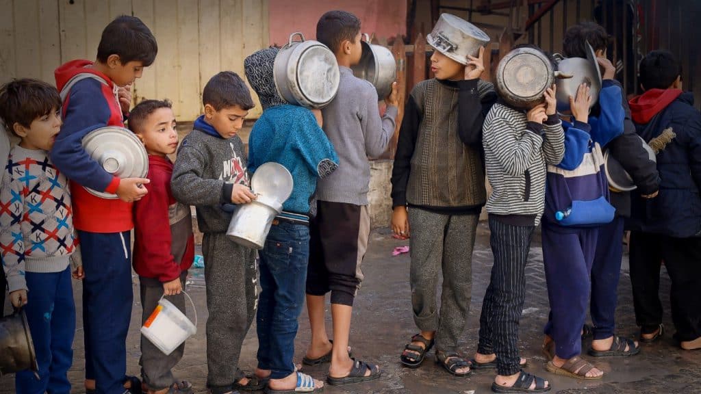 Unicef denunció que más del 80 % de los niños de Gaza sufren pobreza alimentaria grave