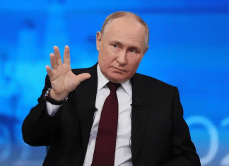 What did Putin address at his annual press conference?