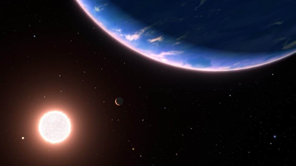 GJ 9827d: Un exoplaneta del tamaño de la Tierra con agua en la atmósfera