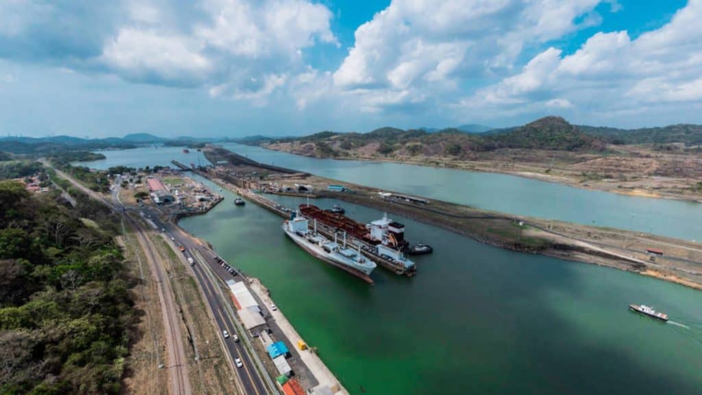 Reducción en el tránsito marítimo a raíz de la sequía que enfrenta el país centroamericano