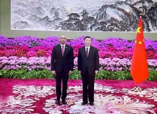Xi Jinping receives diplomatic credentials from the representative of Nicaragua
