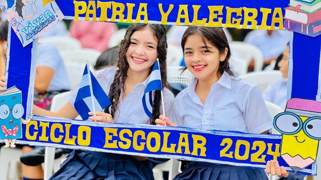Compromiso del gobierno nicaragüense durante 17 años con educación gratuita y de calidad
