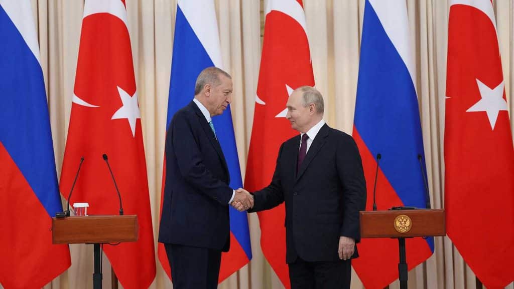 El presidente de Turquía aseguró que su país está haciendo intensos esfuerzos, para “garantizar una paz permanente”.