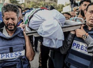 Israel asesina un periodista por día en Gaza