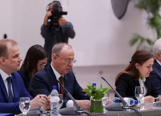 The Russian Security Council holds a meeting with Latin American countries in Nicaragua.