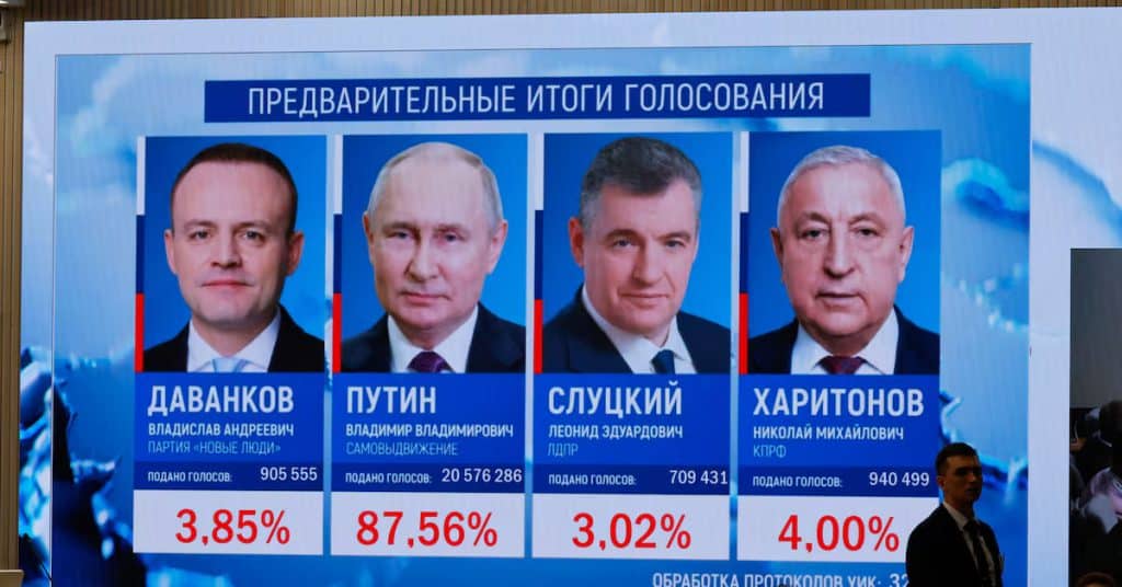 Rusia denuncia cifra récord de ataques informáticos durante las elecciones presidenciales.