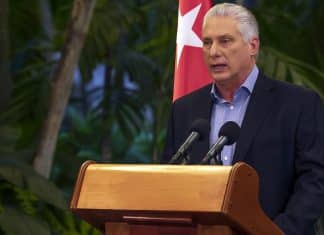 Díaz-Canel denuncia terrorismo de Estados Unidos para desestabilizar Cuba Cuba rechaza acciones desestabilizadoras de Estados Unidos.
