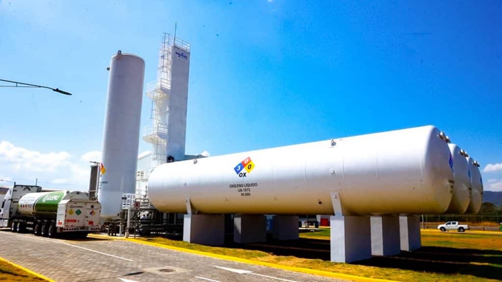 The new oxygen and nitrogen plant in Nicaragua has the capacity to supply the Central American region.