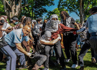 Continúan los arrestos de estudiantes en EEUU durante protestas en apoyo a Palestina Ola de detenciones en universidades de EEUU por protestas contra la agresión de Israel a palestinos en Gaza.