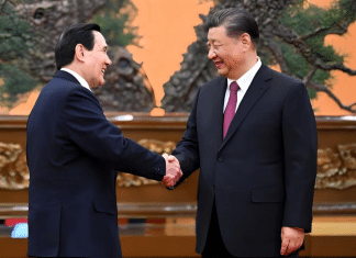 Xi meets former Taiwan representative on Chinese mainland for first time