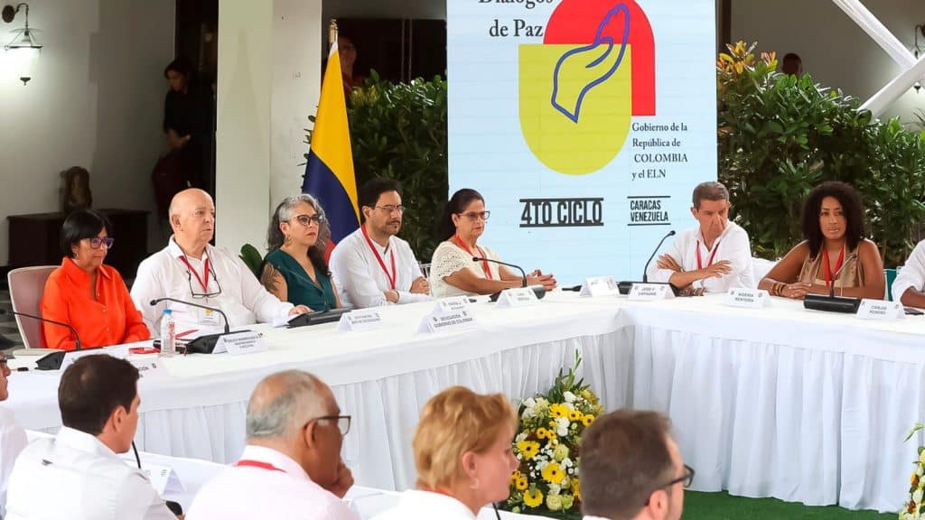 Venezuela es la sede de la mesa de diálogo entre Colombia y el ELN.
