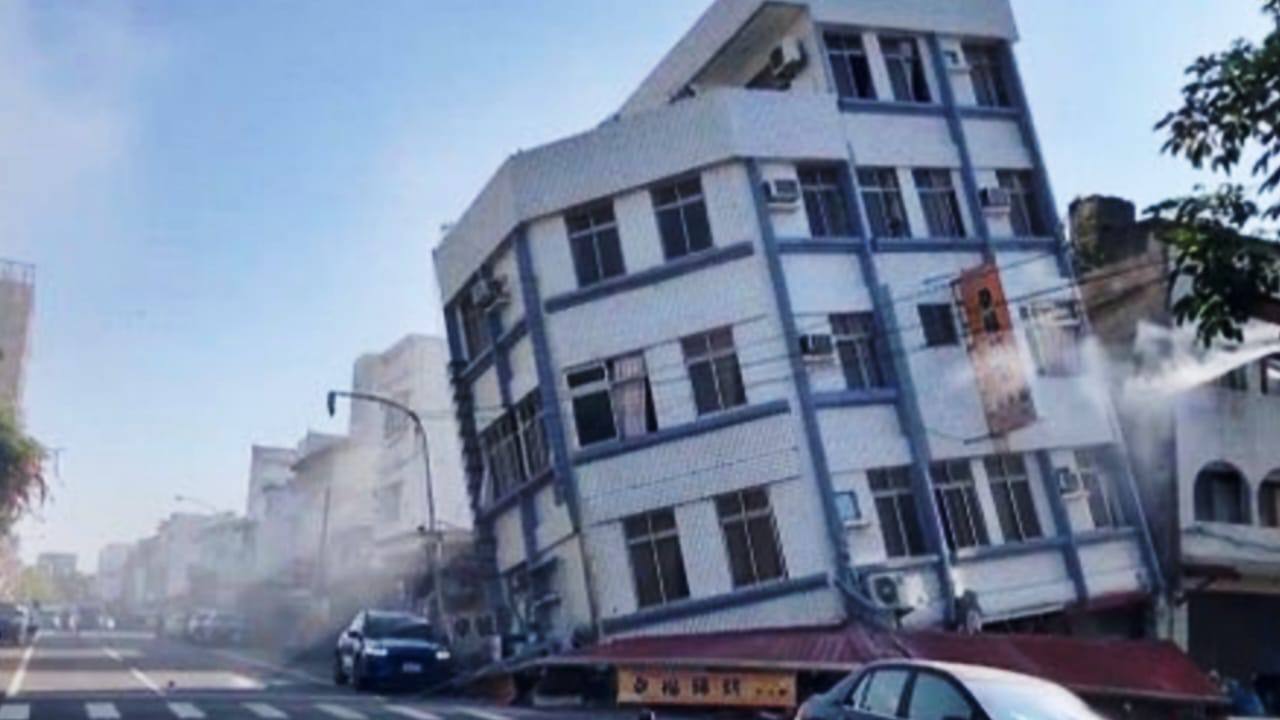 Fuertes terremotos sacuden la isla de Taiwán