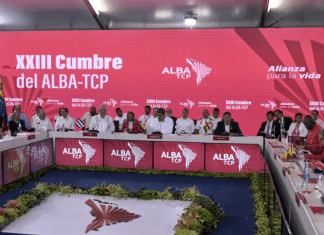 Estos son los puntos claves de la declaración conjunta de la XXIII Cumbre del ALBA-TCP