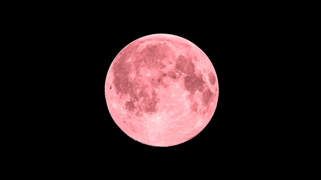 Luna rosa de abril, un evento astronómico para deleitar la vista.