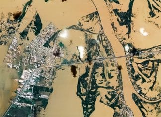 Imágenes satelitales revelan las inundaciones en Porto Alegre, Brasil La agencia espacial rusa, presentó imagen captada por el satélite Kanopus-V, que muestran las inundaciones en Brasil.