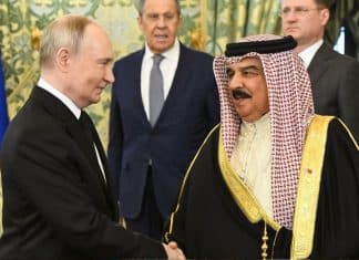 Rey de Baréin destaca papel de Rusia por la paz en encuentro con Putin Putin subrayó ante el rey de Baréin, las buenas relaciones de cooperación entre esa nación y Rusia.