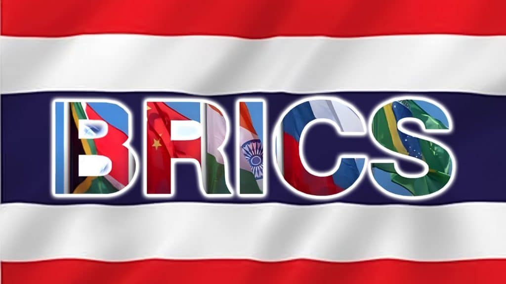 Bloque BRICS sumará nuevos países miembros, entre los cuales podría encontrarse Tailandia.