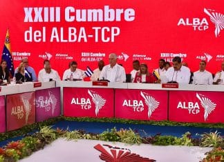 ALBA-TCP rejects illegal sanctions imposed by the United States on Nicaragua