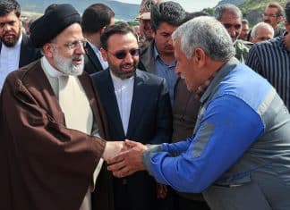 Helicóptero que transportaba al presidente de Irán sufre aterrizaje forzoso Helicóptero del presidente de Irán realiza aterrizaje forzoso