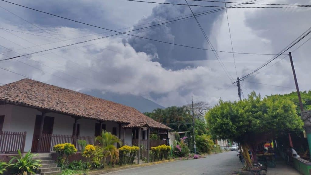 Según los registros en Nicaragua, la explosión más fuerte del Volcán Concepción, fue en 1956.