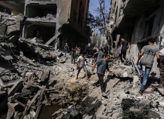 Imágenes impactantes de la destrucción en campo de refugiados de Gaza tras ataque de Israel Campo de refugiados en Nuseirat, tras la invasión, la estela de muerte y destrucción dejada por Israel.