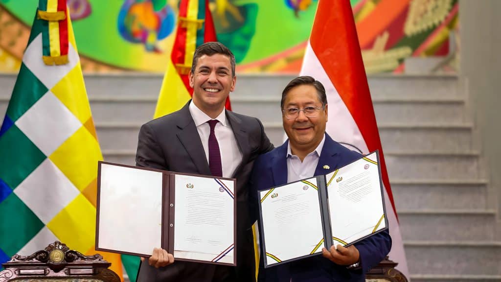 Bolivia y Paraguay fortalecen relaciones bilaterales.