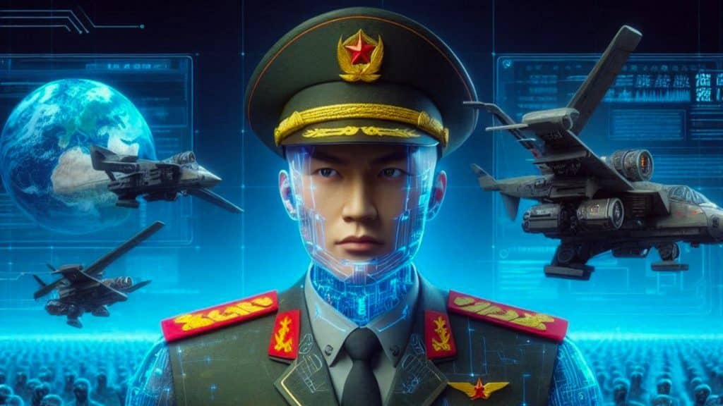 El avance en tecnología con IA, da un nuevo paso con la creación del militar virtual, realizada por China