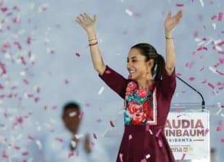 Claudia Sheinbaum la primera mujer presidenta de la historia de México Claudia Sheinbaum se convirtió en la primera mujer presidenta, al ganar los comicios en México.