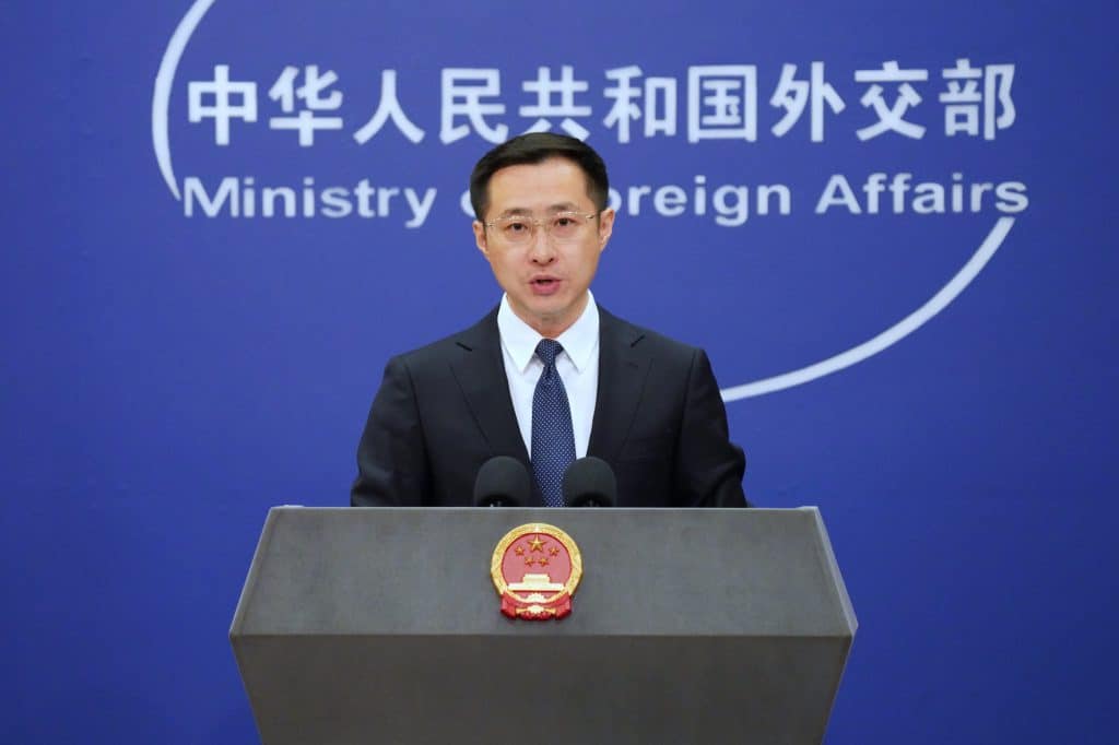 Lin Jian, portavoz del Ministerio de Relaciones Exteriores de China, criticó las nuevas sanciones unilaterales de Estados Unidos contra Rusia, considerándolas "ilegales" y "perjudiciales".