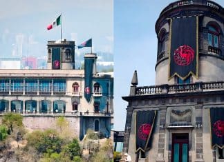 México emprenderá acciones legales contra ‘La casa del dragón’ por utilizar el Castillo de Chapultepec México reprueba el uso del Castillo de Chapultepec en promoción de "La Casa del Dragón".
