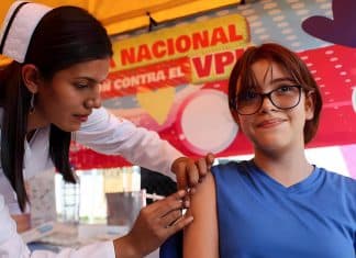 Nicaragua avanza en la vacunación gratuita contra el VPH