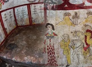 Descubren tumba cubierta de murales de la dinastía Tang en China Con una serie de decoraciones, hallaron una tumba de la época Tang, en el norte de China.