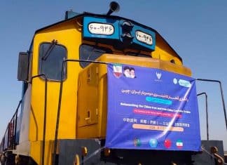 Irán lanza el primer servicio de tren comercial hacia China El lanzamiento de la estrategia comercial por medio de tren de carga, posiciona a Irán en un importante centro de transporte en la región.