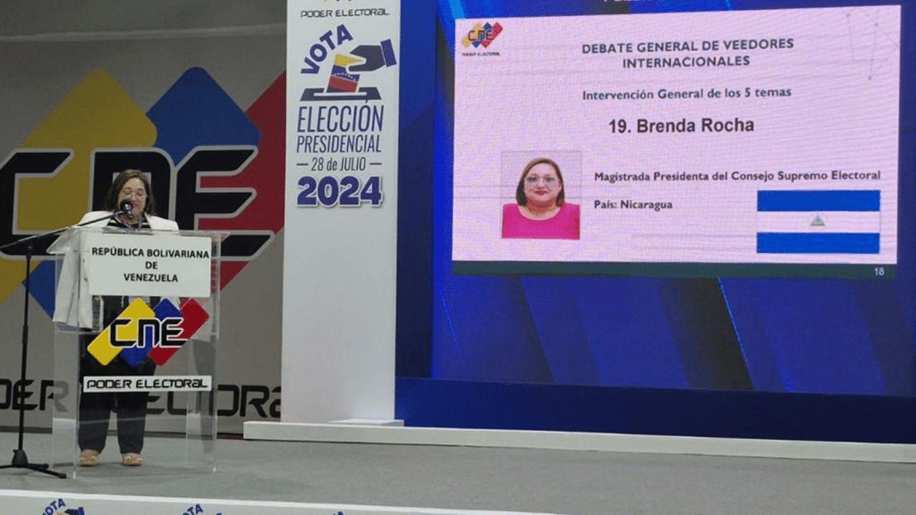 Nicaragua comparte en Venezuela su experiencia en gestión de procesos electorales.