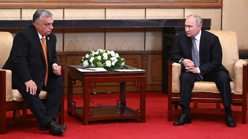 Orbán y Putin dialogan en Moscú sobre “mantenimiento de la paz”.