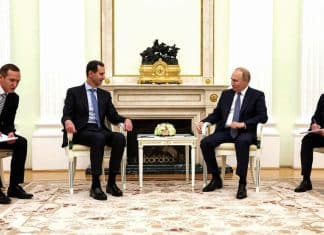 Putin y Asad conversan sobre Eurasia y el mundo Rusia y Siria abordan temas relacionados a la actual situación de la región de Eurasia y el mundo.