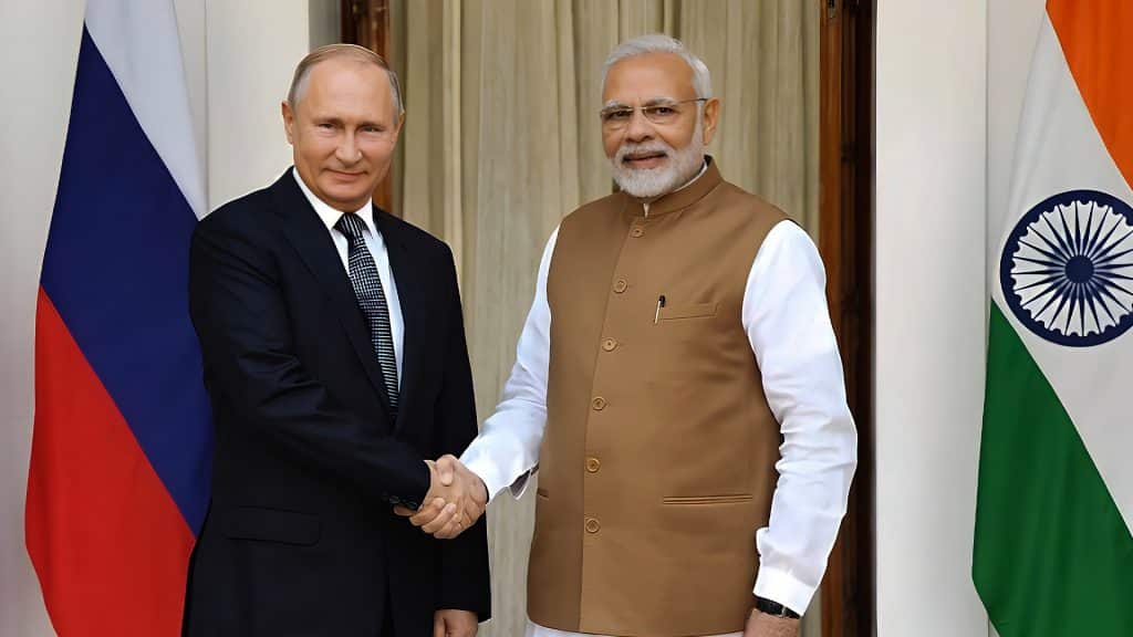 Modi y Putin discutirán temas de seguridad y comercio durante su encuentro en Moscú.