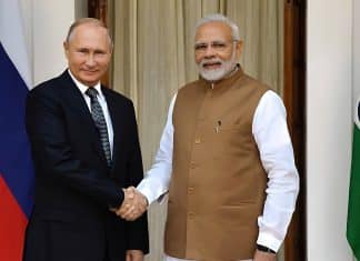 Putin y Modi sostendrán nuevo encuentro en Rusia Modi y Putin discutirán temas de seguridad y comercio durante su encuentro en Moscú.