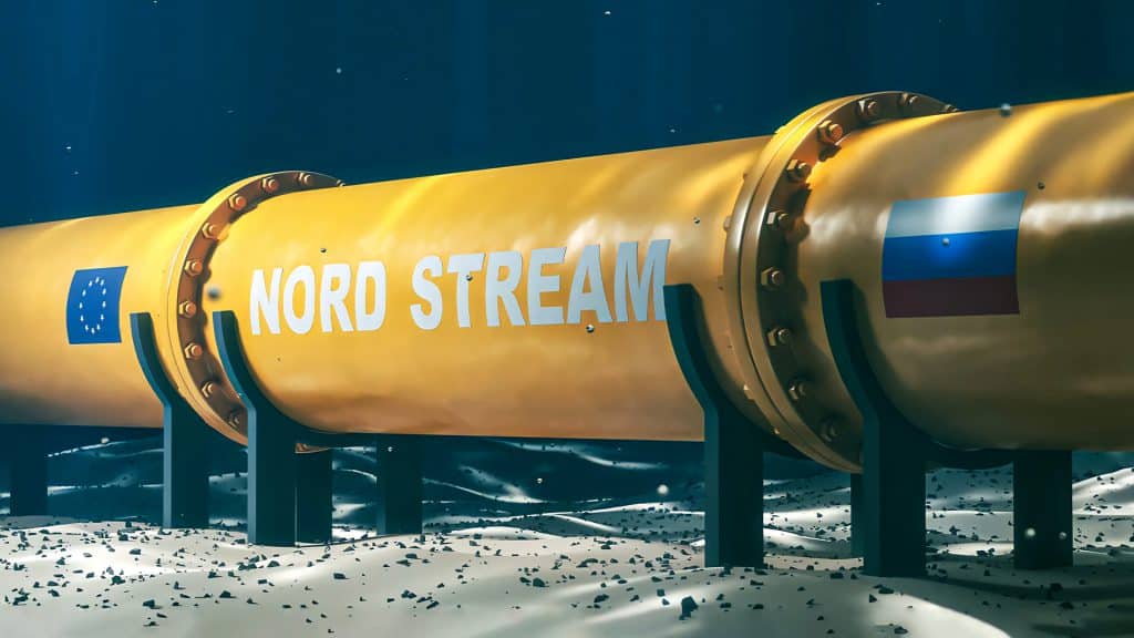 Alemania califica de crimen la explosión de los gasoductos rusos Nord Stream.