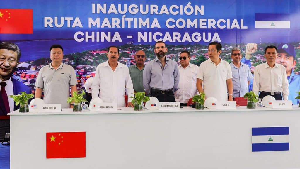 Inauguración de la Ruta Marítima Comercial entre China Y Nicaragua facilita y optimiza en comercio entre ambas naciones y el mundo.