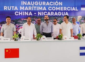 Así avanza la apertura de la Ruta Marítima Comercial Directa entre Nicaragua y China Inauguración de la Ruta Marítima Comercial entre China Y Nicaragua facilita y optimiza en comercio entre ambas naciones y el mundo.