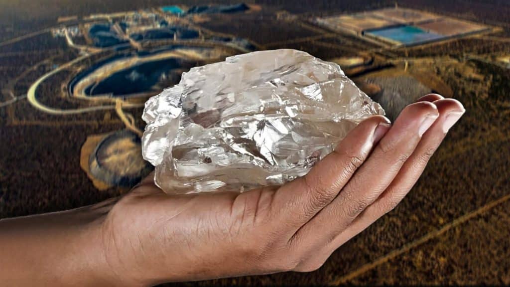 La empresa Lucara Diamond, informó sobre el descubrimiento del segundo diamante más grande encontrado en cien años.