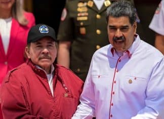Daniel Ortega congratulates Maduro after the ratification of his victory for the TSJ