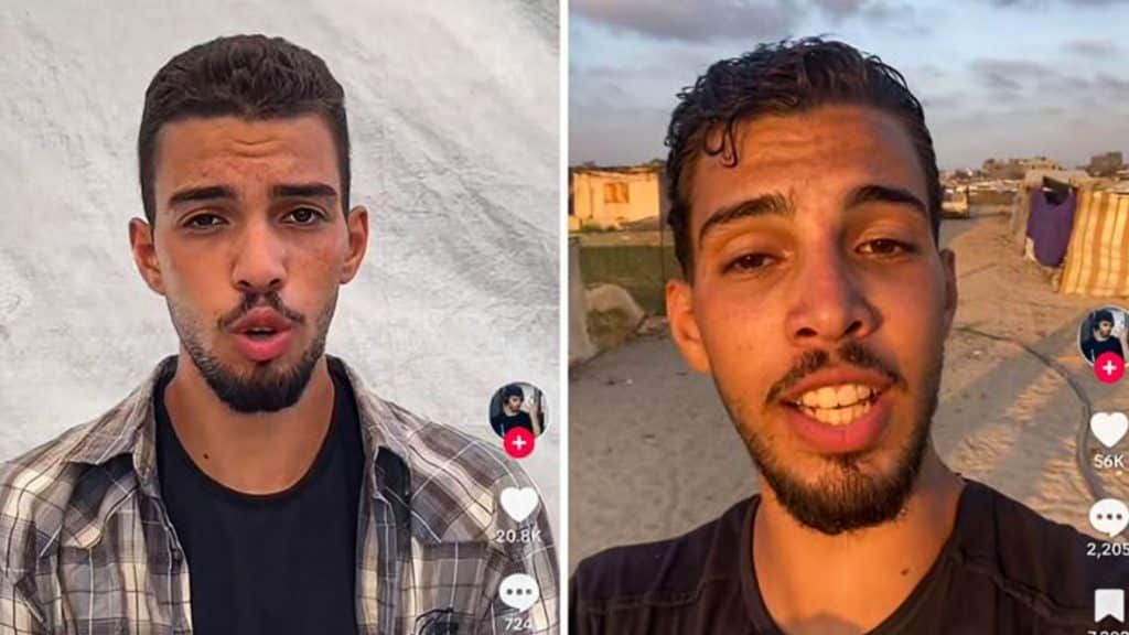 Halimy, tiktoker palestino que documentaba la vida en gaza, fue asesinado tras bombardeo de Israel.