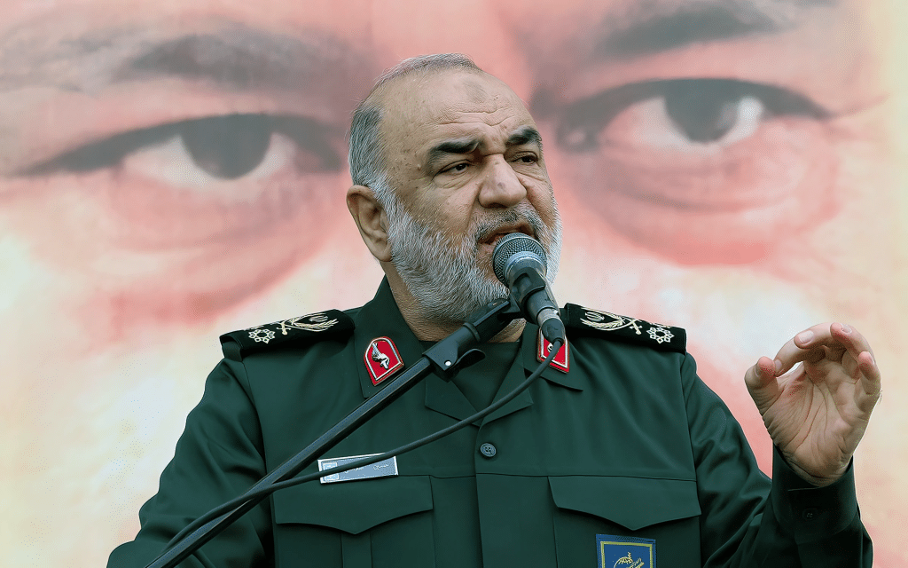 Hossein Salami, comandante en jefe del Cuerpo de la Guardia Revolucionaria Islámica